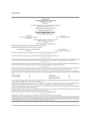 Thumbnail NanoViricides 10-K Annual Report 2024