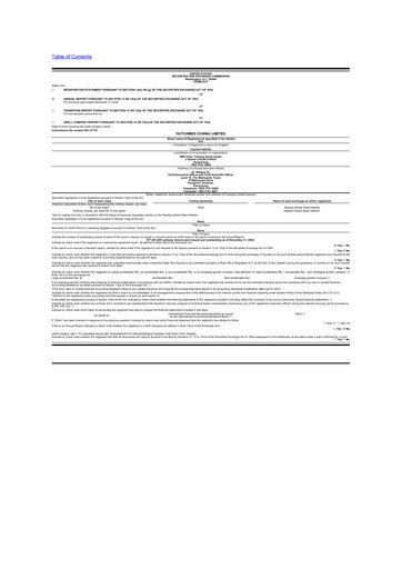 Miniature HUTCHMED 20-F Rapport annuel 2024