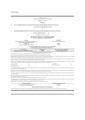 Vorschaubild Journey Medical 10-K Jahresbericht 2024