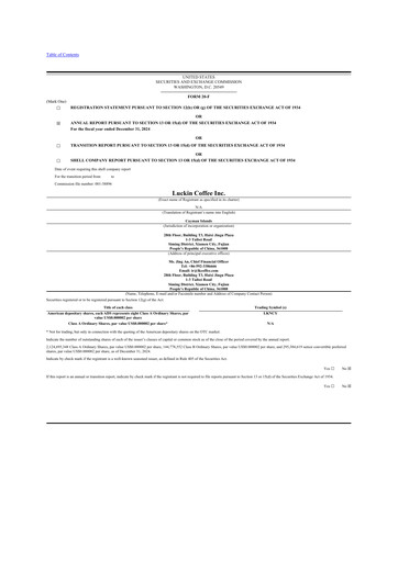 Thumbnail Luckin Coffee 20-F Annual Report 2024