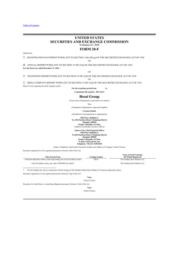 Thumbnail Hesai Group 20-F Annual Report 2024