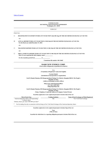 Thumbnail Daqo New Energy 20-F Annual Report 2024