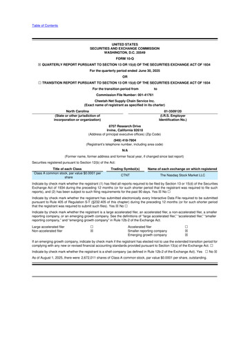 Vorschaubild Cheetah Net Supply Chain Service 10-Q Quartalsbericht 2025 
