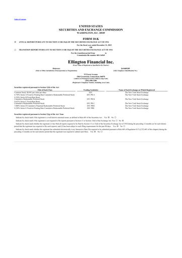 Thumbnail Ellington Financial
 10-K Annual Report 2023