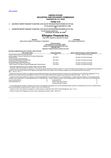 Thumbnail Ellington Financial
 10-Q Quarterly Report FY2025 