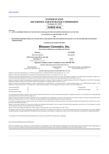 Thumbnail Bionano Genomics
 10-K Annual Report 2023