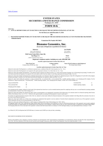Thumbnail Bionano Genomics
 10-K Annual Report 2024