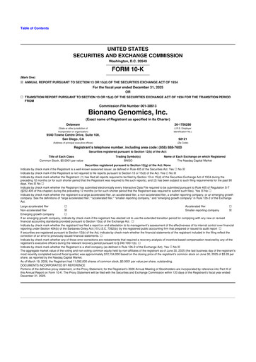 Thumbnail Bionano Genomics
 10-K Annual Report 2025