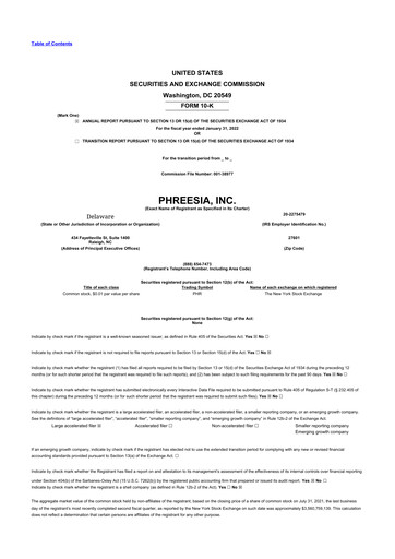 Thumbnail Phreesia 10-K Annual Report 2022