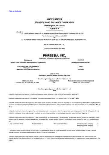 Vorschaubild Phreesia 10-K Jahresbericht 2026