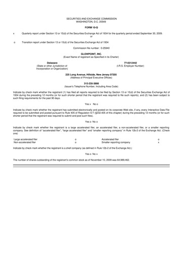 Thumbnail Oblong 10-Q Quarterly Report FY 