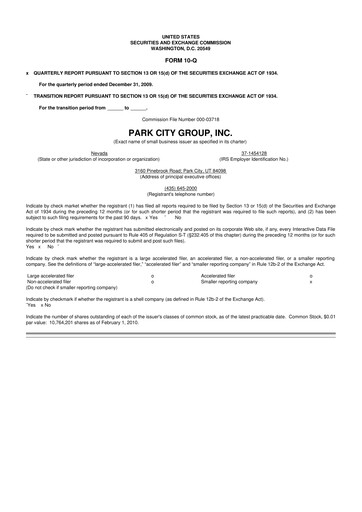 Thumbnail ReposiTrak 10-Q Quarterly Report FY 