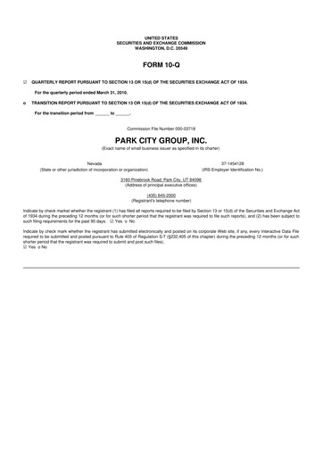 Thumbnail ReposiTrak 10-Q Quarterly Report FY 