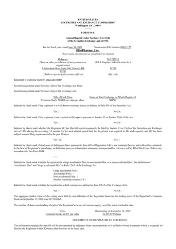 Thumbnail iBio 10-K Annual Report 