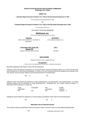 Thumbnail iBio 10-Q Quarterly Report FY 