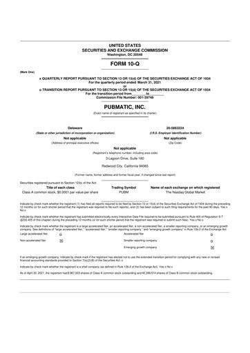 Thumbnail PubMatic 10-Q Quarterly Report FY2021 