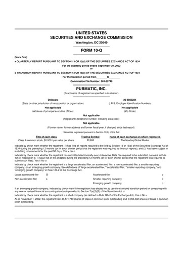 Thumbnail PubMatic 10-Q Quarterly Report FY2022 