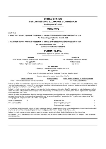 Thumbnail PubMatic 10-Q Quarterly Report FY2023 
