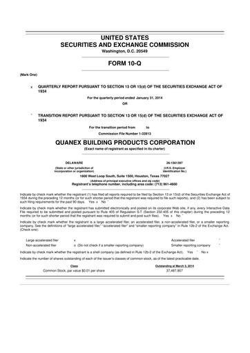 Thumbnail Quanex Building Products 10-Q Quarterly Report FY2014 