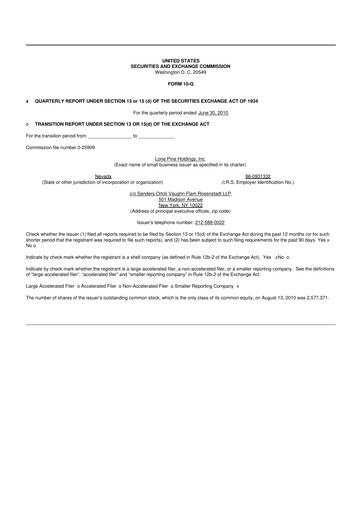 Thumbnail Flux Power 10-Q Quarterly Report FY 