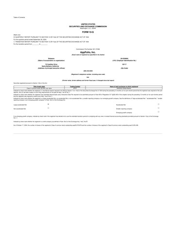 Vorschaubild AppFolio
 10-Q Quartalsbericht 2024 