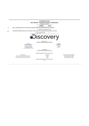 Thumbnail Warner Bros. Discovery 10-K Annual Report 2021