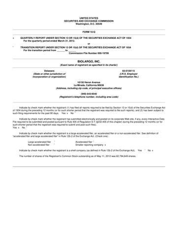 Thumbnail BioLargo 10-Q Quarterly Report FY2012 