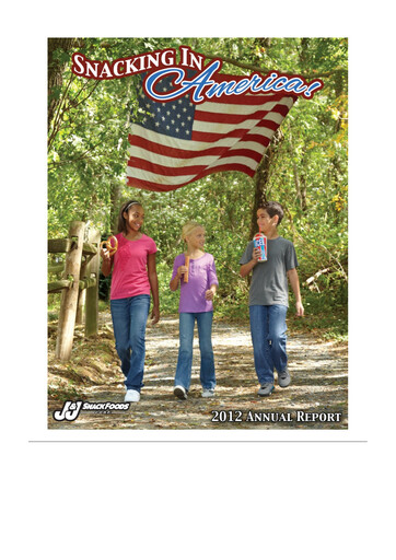 Thumbnail J&J Snack Foods
 10-K Annual Report 2012