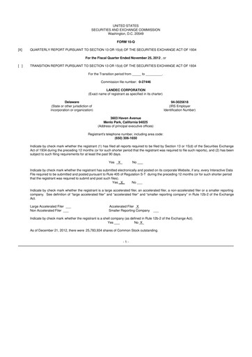 Thumbnail Lifecore Biomedical 10-Q Quarterly Report FY2013 
