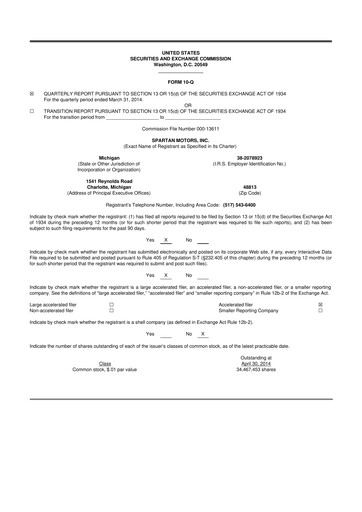 Thumbnail The Shyft Group 10-Q Quarterly Report FY2014 