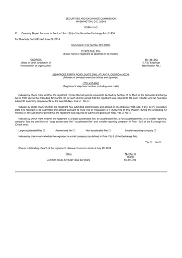 Thumbnail Interface, Inc. 10-Q Quarterly Report FY2014 