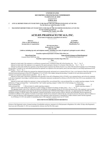 Thumbnail Talphera 10-K Annual Report 2014