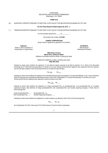 Thumbnail Lifecore Biomedical 10-Q Quarterly Report FY2016 