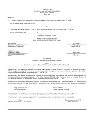 Thumbnail Daily Journal 10-Q Quarterly Report FY2016 
