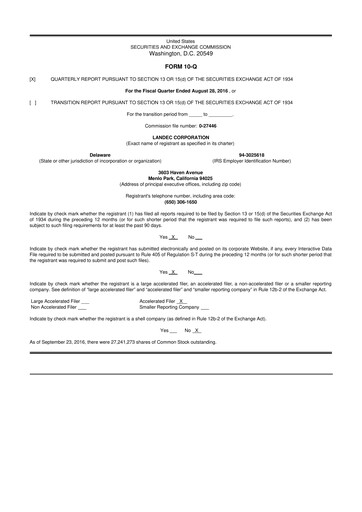 Thumbnail Lifecore Biomedical 10-Q Quarterly Report FY2017 