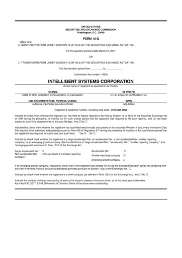 Miniature CoreCard 10-Q Rapport trimestriel 2017 