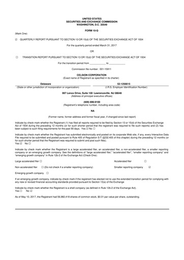 Miniature Imunon 10-Q Rapport trimestriel 2017 