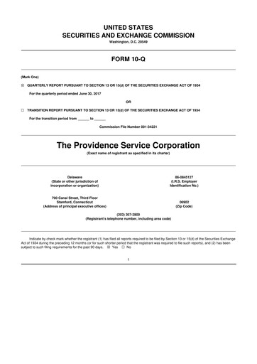 Thumbnail ModivCare 10-Q Quarterly Report FY2017 