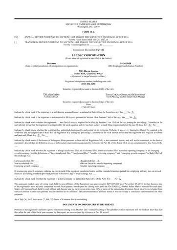 Thumbnail Lifecore Biomedical 10-K Annual Report 2017