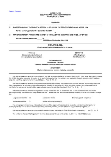 Thumbnail BioLargo 10-Q Quarterly Report FY2017 