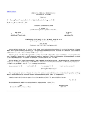 Thumbnail Interface, Inc. 10-Q Quarterly Report FY2018 