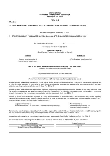 Thumbnail FingerMotion
 10-Q Quarterly Report FY2019 