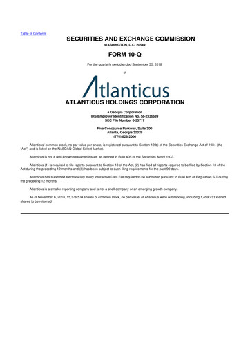 Thumbnail Atlanticus 10-Q Quarterly Report FY2018 