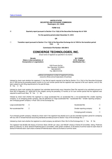 Thumbnail the Marygold Companies 10-Q Quarterly Report FY2019 