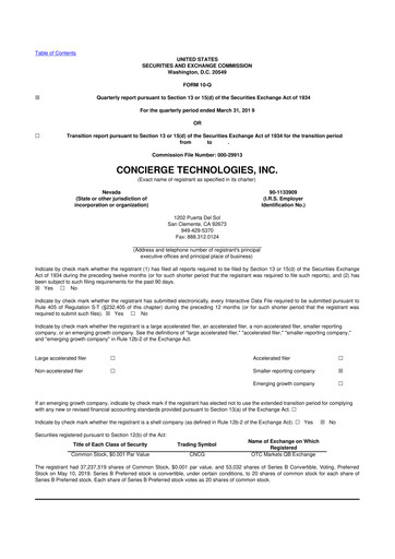 Thumbnail the Marygold Companies 10-Q Quarterly Report FY2019 