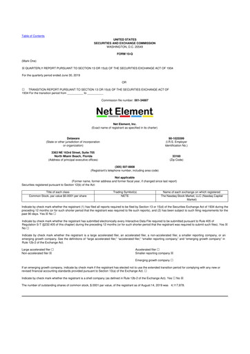 Thumbnail Mullen Automotive 10-Q Quarterly Report FY2019 