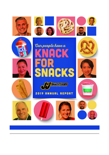 Thumbnail J&J Snack Foods
 10-K Annual Report 2019