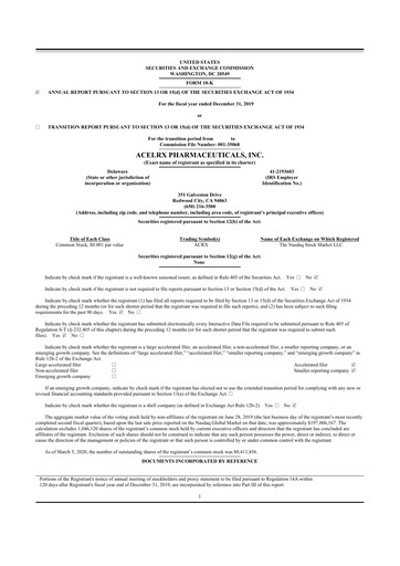 Thumbnail Talphera 10-K Annual Report 2019