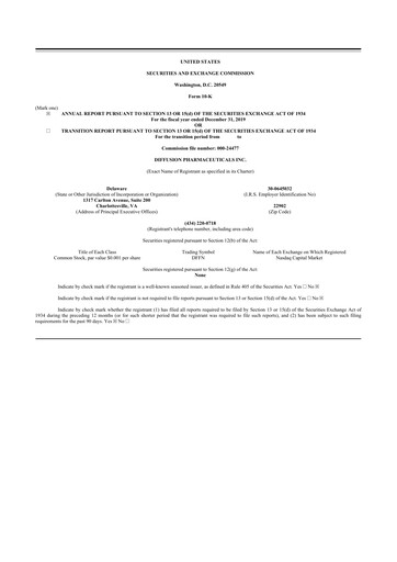 Thumbnail CervoMed 10-K Annual Report 2019