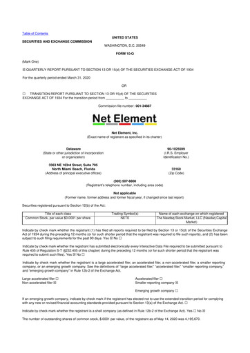 Thumbnail Mullen Automotive 10-Q Quarterly Report FY2020 